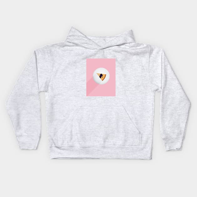 Piece of cake Kids Hoodie by saturngarden